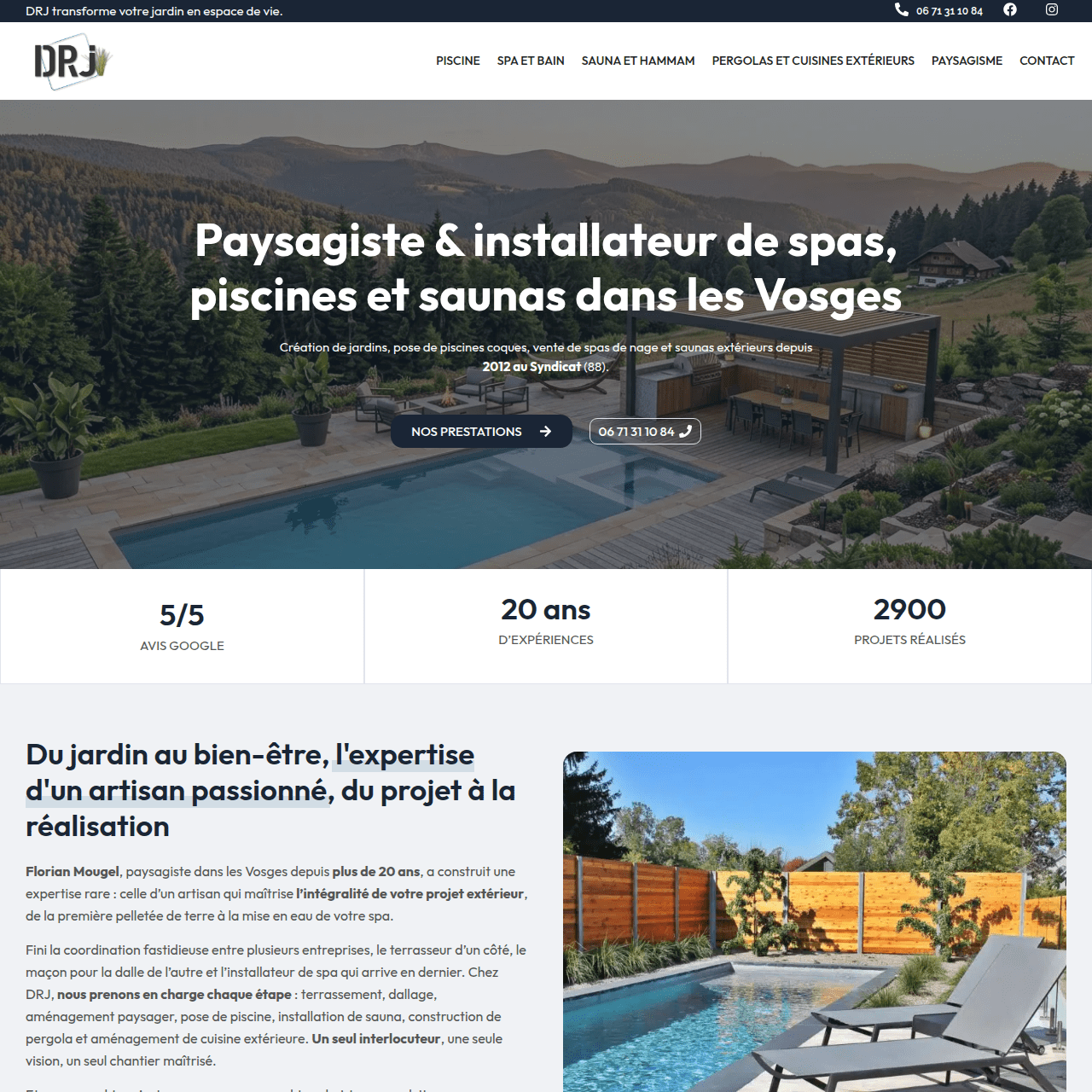 drj piscine reve et jardin création de A à Z par aozora